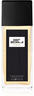 David Beckham Classic deodorant s rozprašovačom pre mužov 75 ml