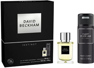 David Beckham Instinct - EDT 30 ml + deodorant ve spreji 150 ml