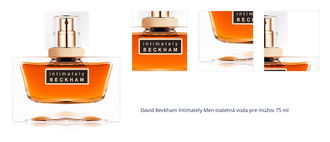 David Beckham Intimately Men toaletná voda pre mužov 75 ml 1