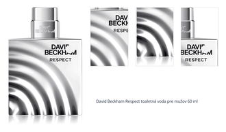 David Beckham Respect toaletná voda pre mužov 60 ml 1