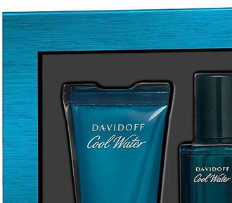 Davidoff Cool Water Man - EDT 40 ml + sprchový gél 50 ml + balzám po holení 50 ml 6