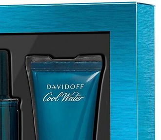 Davidoff Cool Water Man - EDT 40 ml + sprchový gél 50 ml + balzám po holení 50 ml 7