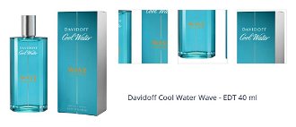 Davidoff Cool Water Wave - EDT 40 ml 1