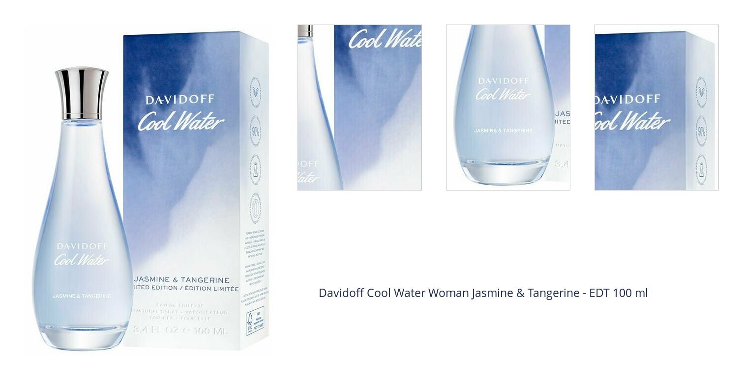Davidoff Cool Water Woman Jasmine & Tangerine - EDT 100 ml 1