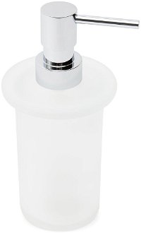Dávkovač mydla SAT Simply R chróm/mliečne sklo SATDSIMRDAV 2