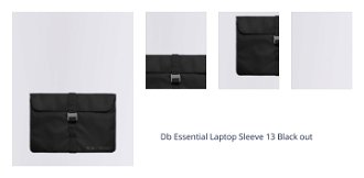 Db Essential Laptop Sleeve 13 Black out 1