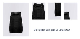 Db Hugger Backpack 20L Black Out 1