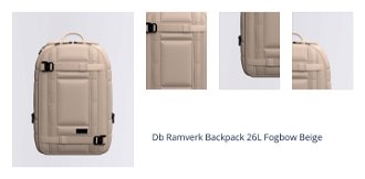 Db Ramverk Backpack 26L Fogbow Beige 1