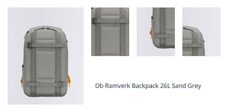 Db Ramverk Backpack 26L Sand Grey 1