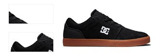 DC Shoes Crisis 2 Black/Gum - Pánske - Tenisky DC Shoes - Čierne - ADYS100647-BGM - Veľkosť: 40.5 4