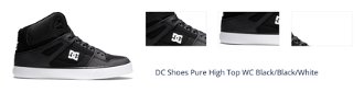 DC Shoes Pure High Top WC Black/Black/White 1