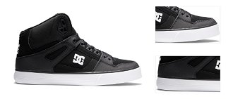DC Shoes Pure High Top WC Black/Black/White 3