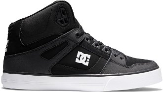DC Shoes Pure High Top WC Black/Black/White - Pánske - Tenisky DC Shoes - Čierne - ADYS400043-BLW - Veľkosť: 42.5