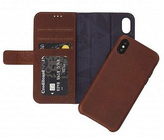 Decoded kryt Leather Backcover pre iPhone 12/12 Pro - Black