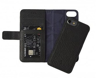 Decoded puzdro Leather Detachable Wallet pre iPhone 7/8/SE 2020 - Black