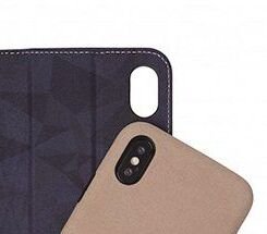 Decoded puzdro Leather Detachable Wallet pre iPhone XS/X - Naturel 7