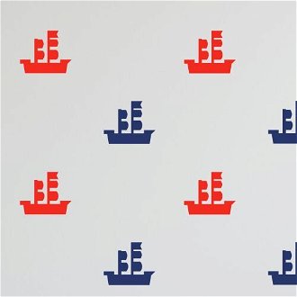 Samolepky - Lodičky farebný variant: modrá námornícka 6