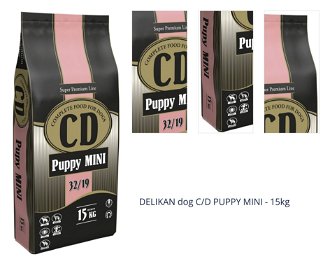DELIKAN dog C/D PUPPY MINI - 15kg 1