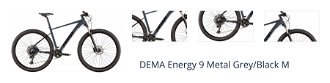 DEMA Energy 9 Shimao Deore M4120-SGS 2x10 Metal Grey/Black M 1