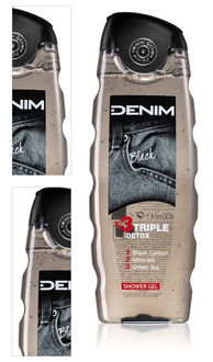 Denim Black sprchový gél pre mužov 400 ml 4