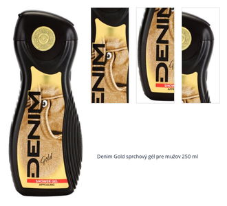 Denim Gold sprchový gél pre mužov 250 ml 1