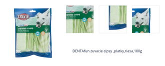 DENTAfun zuvacie cipsy ,platky,riasa,100g 1