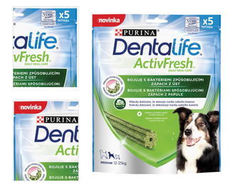 DentaLife pochúťka pre psov ActivFresh Medium 115 g 4