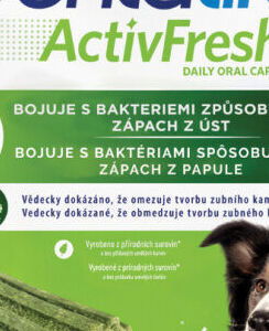 DentaLife pochúťka pre psov ActivFresh Medium 115 g 5