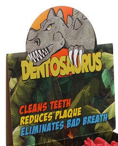 Dentosaurus Pochúťka šunková príchuť 10,5cm 1 ks 6