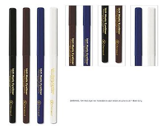 DERMACOL 16H Matic Eyeliner Vodeodolná automatická ceruzka na oči 4 Black 0,3 g 1 kus 1