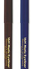 DERMACOL 16H Matic Eyeliner Vodeodolná automatická ceruzka na oči 4 Black 0,3 g 1 kus 5