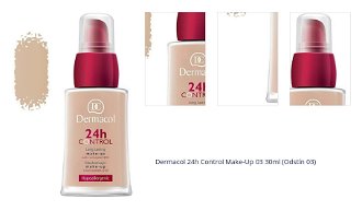 Dermacol 24h Control Make-Up 03 30ml (Odstín 03) 1