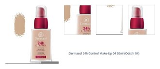 Dermacol 24h Control Make-Up 04 30ml (Odstín 04) 1