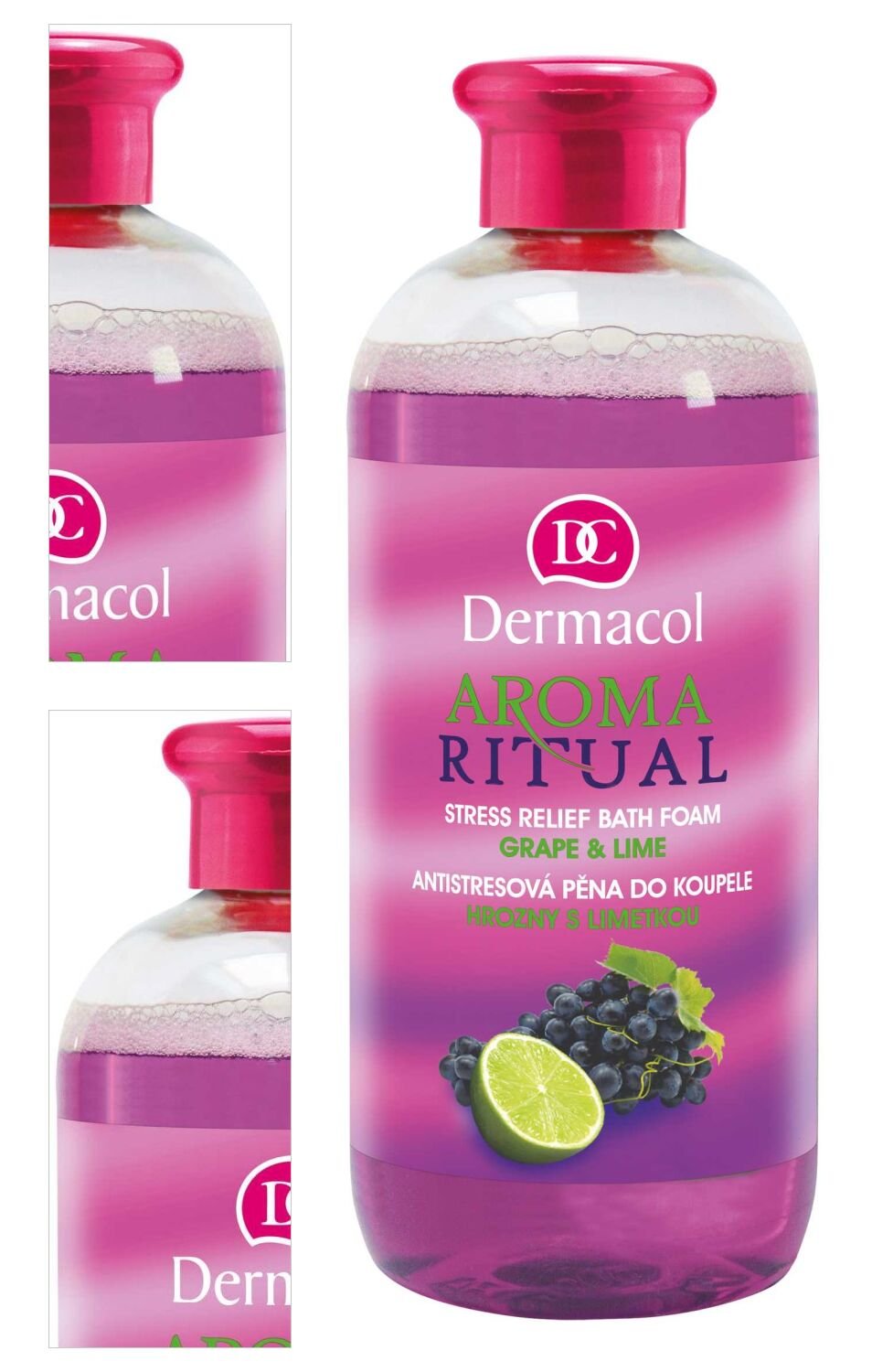 Dermacol Aroma Ritual pena do kúpeľa Hrozno s limetkou 9
