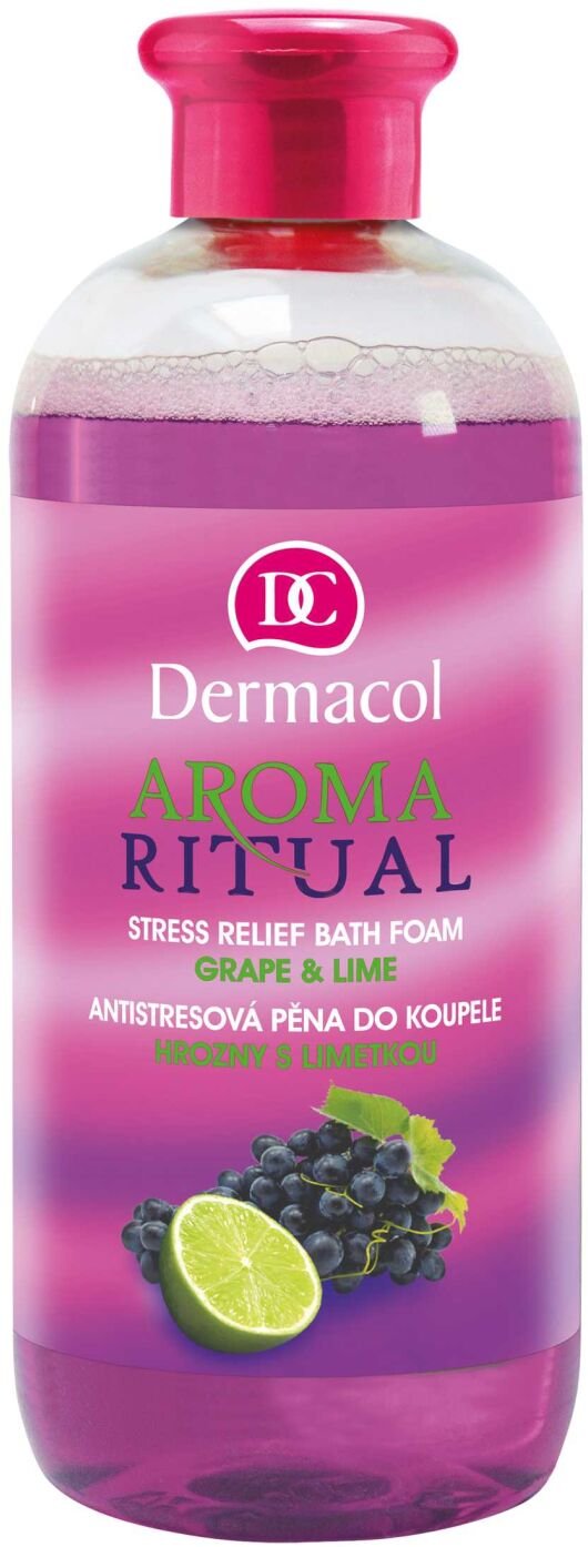 Dermacol Aroma Ritual pena do kúpeľa Hrozno s limetkou 1