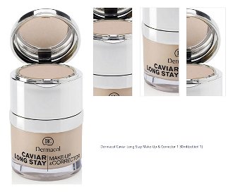 Dermacol Caviar Long Stay Make-Up & Corrector 1 30ml (odtieň 1) 1