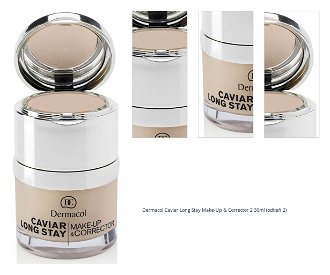 Dermacol Caviar Long Stay Make-Up & Corrector 2 30ml (odtieň 2) 1