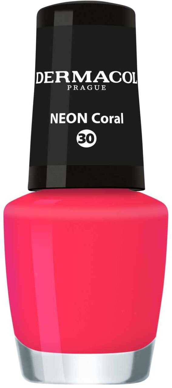 Dermacol Lak na nechty Neon Coral č.30