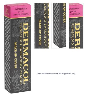 Dermacol Make-Up Cover 208 30g (odtieň 208) 1