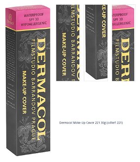 Dermacol Make-Up Cover 221 30g (odtieň 221) 1