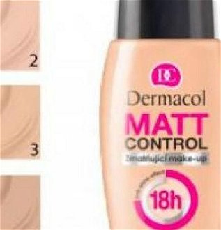 Dermacol Matt Control MakeUp 1 30ml (Odstín 1) 5