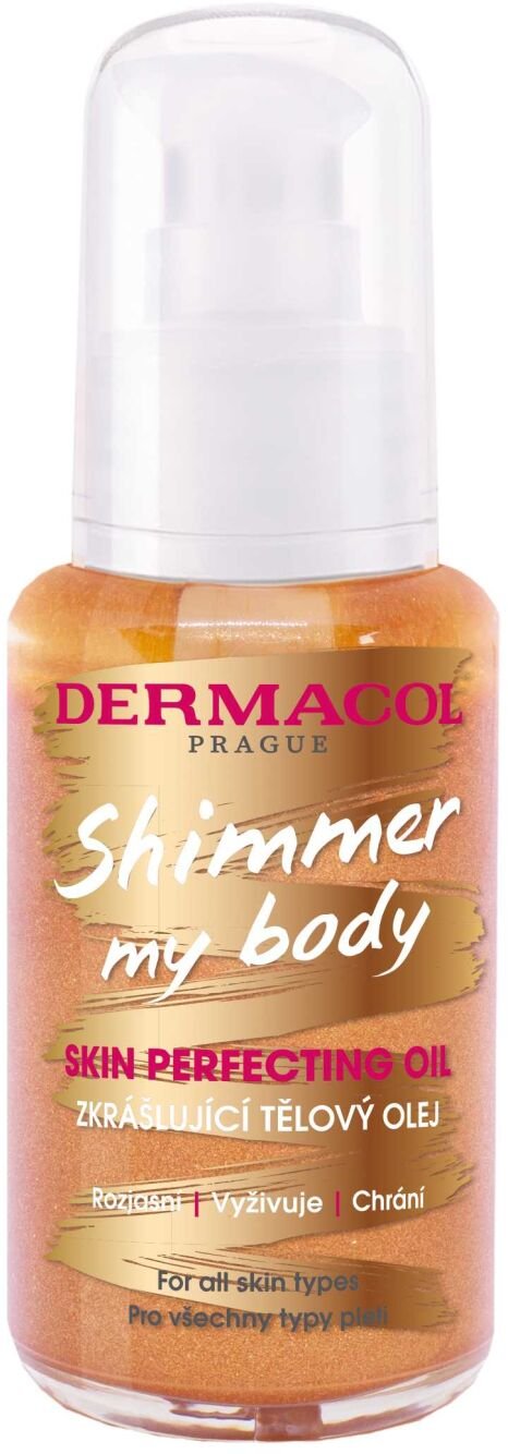 Dermacol Shimmer my body trblietavý telový olej
