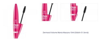 Dermacol Volume Mania Mascara 10ml (Odstín 01 černá) 1
