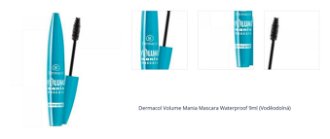 Dermacol Volume Mania Mascara Waterproof 9ml (Voděodolná) 1