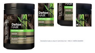 Detoxikačná maska na vlasy Dr. Santé Detox Hair - 1000 ml + darček zadarmo 1