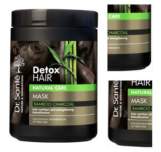 Detoxikačná maska na vlasy Dr. Santé Detox Hair - 1000 ml + darček zadarmo 3