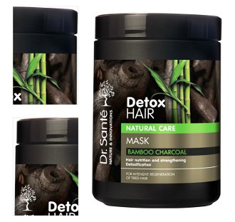 Detoxikačná maska na vlasy Dr. Santé Detox Hair - 1000 ml + darček zadarmo 4