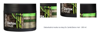 Detoxikačná maska na vlasy Dr. Santé Detox Hair - 300 ml 1