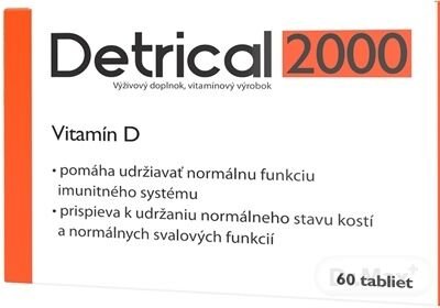 Detrical 2000 Vitamín D
