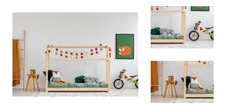 Detská posteľ Domček Clasic rozměr lůžka: 100 x 190 cm 3